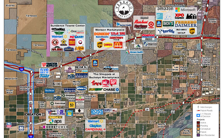 Pictures of Land property located at W Hazen Rd, Buckeye, AZ 85326 for sales - image #1