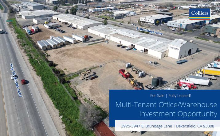 Pictures of Industrial property located at 3925 & 3947 E. Brundage Lane, Bakersfield, CA, Bakersfield, CA 93307 for sales - image #1
