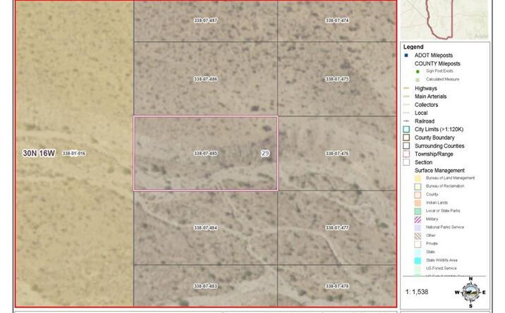 Pictures of Land property located at 0 E Bighorn Drive, Meadview, AZ 86444 for sales - image #1
