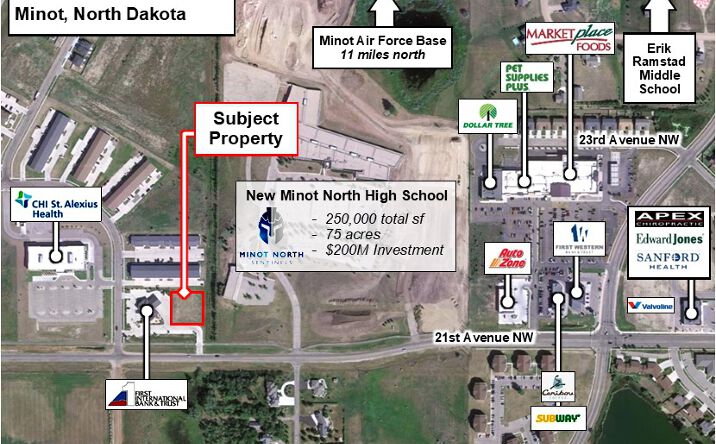 Pictures of Land property located at 2140 21st Ave NW, Minot, ND 58703 for sales - image #1