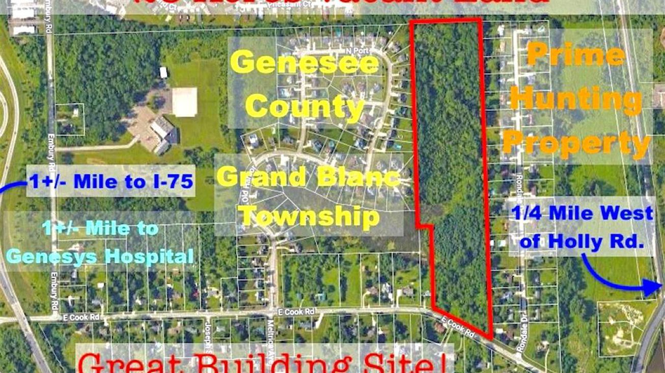 E Cook Road, Grand Blanc, MI 48439