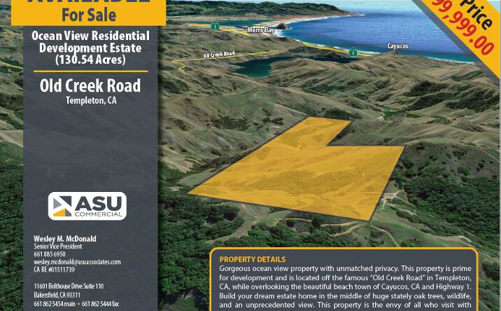 Pictures of Land property located at Old Creek Rd, Cayucos, CA 93446 for sales - image #1