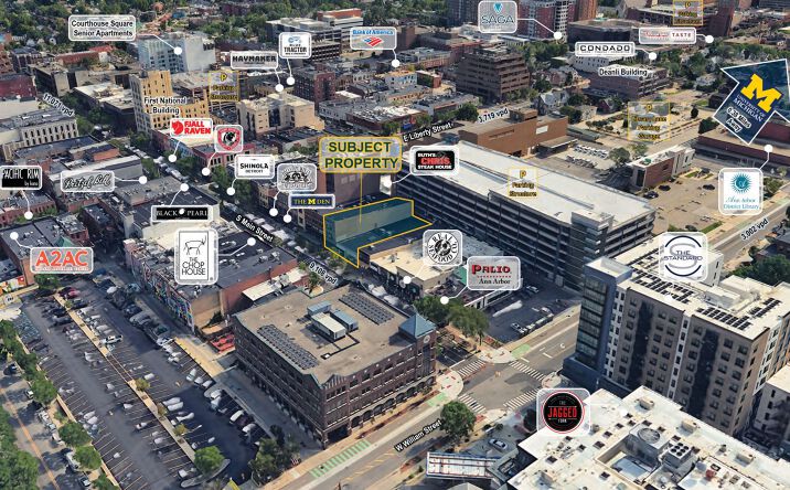 Pictures of Retail property located at 327-331 S Main Street, Ann Arbor, MI 48104 for sales - image #1
