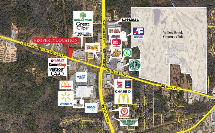 Pictures of Land property located at 3925 State Hwy 64, Tyler, TX 75704 for sales - image #1