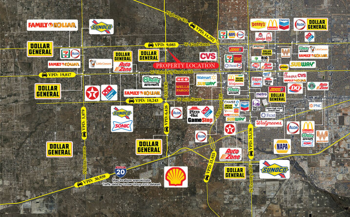 Pictures of Land property located at 3840 FM 1936, Odessa, TX 79764 for sales - image #1