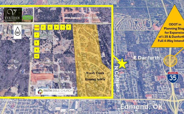 image of property at 1224 N COLTRANE RD Edmond OK 73034-3054