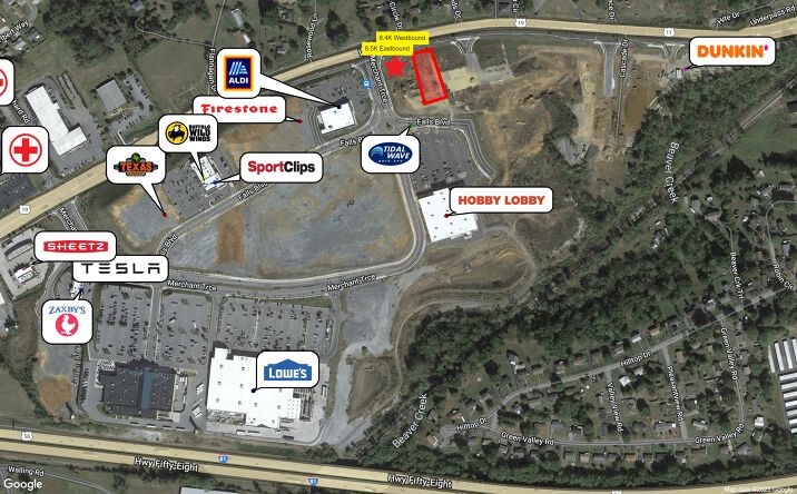 Pictures of Land property located at 520 Falls Blvd, Bristol, VA 24202 for sales - image #1