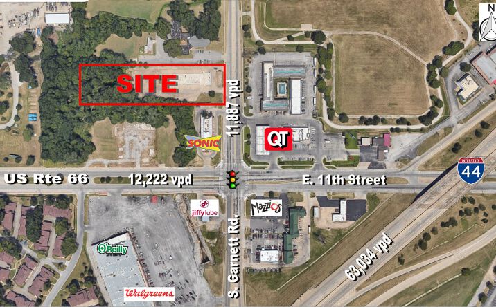 Pictures of Land property located at 1036 S Garnett Rd, Tulsa, OK 74128 for sales - image #1