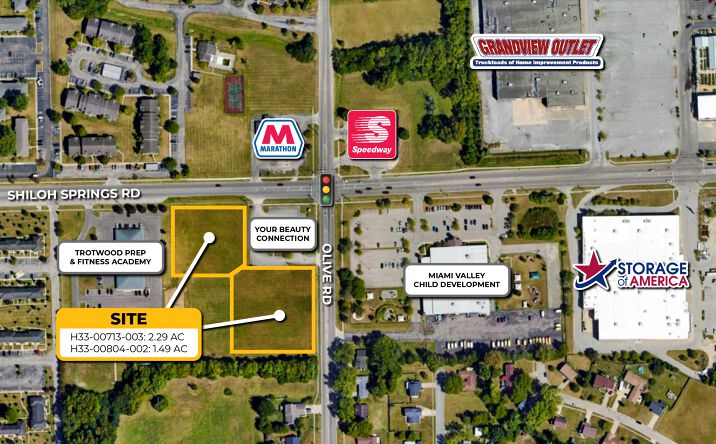 Pictures of Land property located at Shiloh Springs Road & Olive Road, Trotwood, OH 45426 for sales - image #1