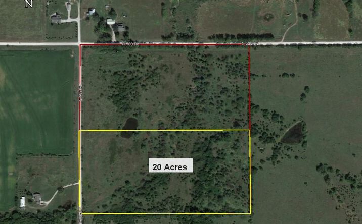 Pictures of Land property located at E 600 Road, Overbrook, KS 66524 for sales - image #1
