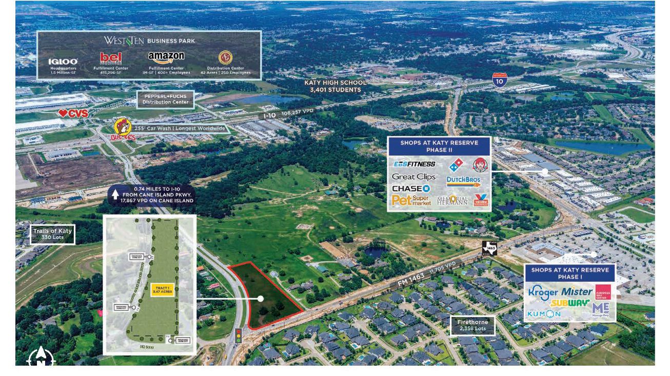 S Cane Island Pkwy, Katy, TX 77494