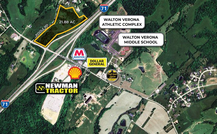 Pictures of Land property located at Poole Rd, Verona, KY 41092 for sales - image #1