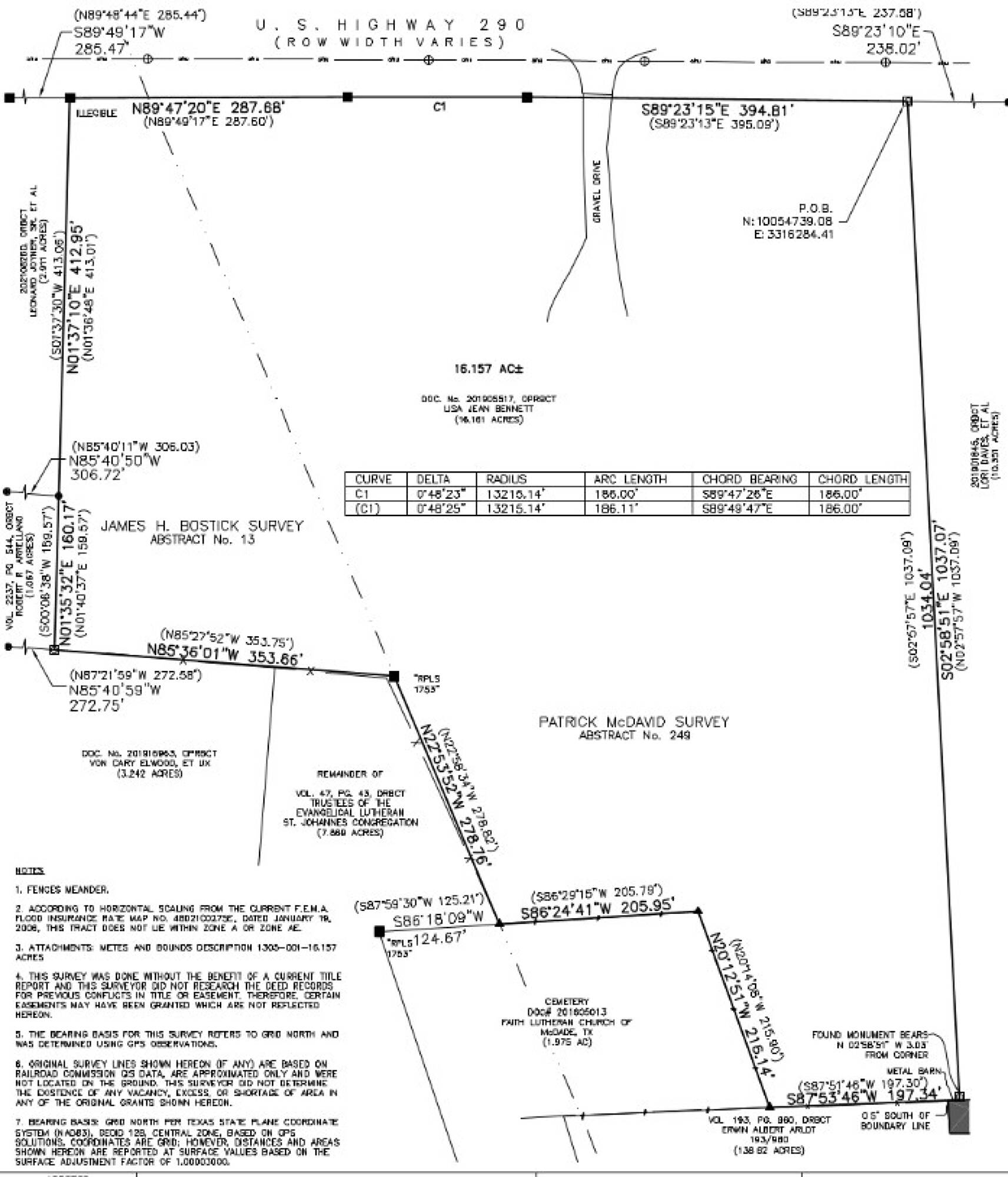 16 AC land Bastrop County