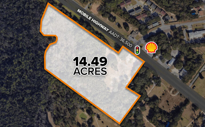 Pictures of Land property located at 5061 Mobile Hwy, Pensacola, FL 32506 for sales - image #1