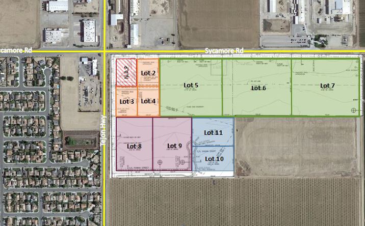 Pictures of Retail property located at Lot 2-4 Sycamore Rd & Tejon Hwy, Arvin, CA 93203 for sales - image #1