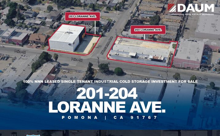 Pictures of Industrial property located at 201 N Loranne Ave, Pomona, CA 91767, 204 N Loranne Ave, Pomona, CA 91767 for sales - image #1