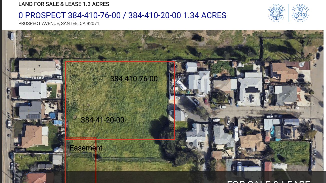 Land For Sale Santee Ca