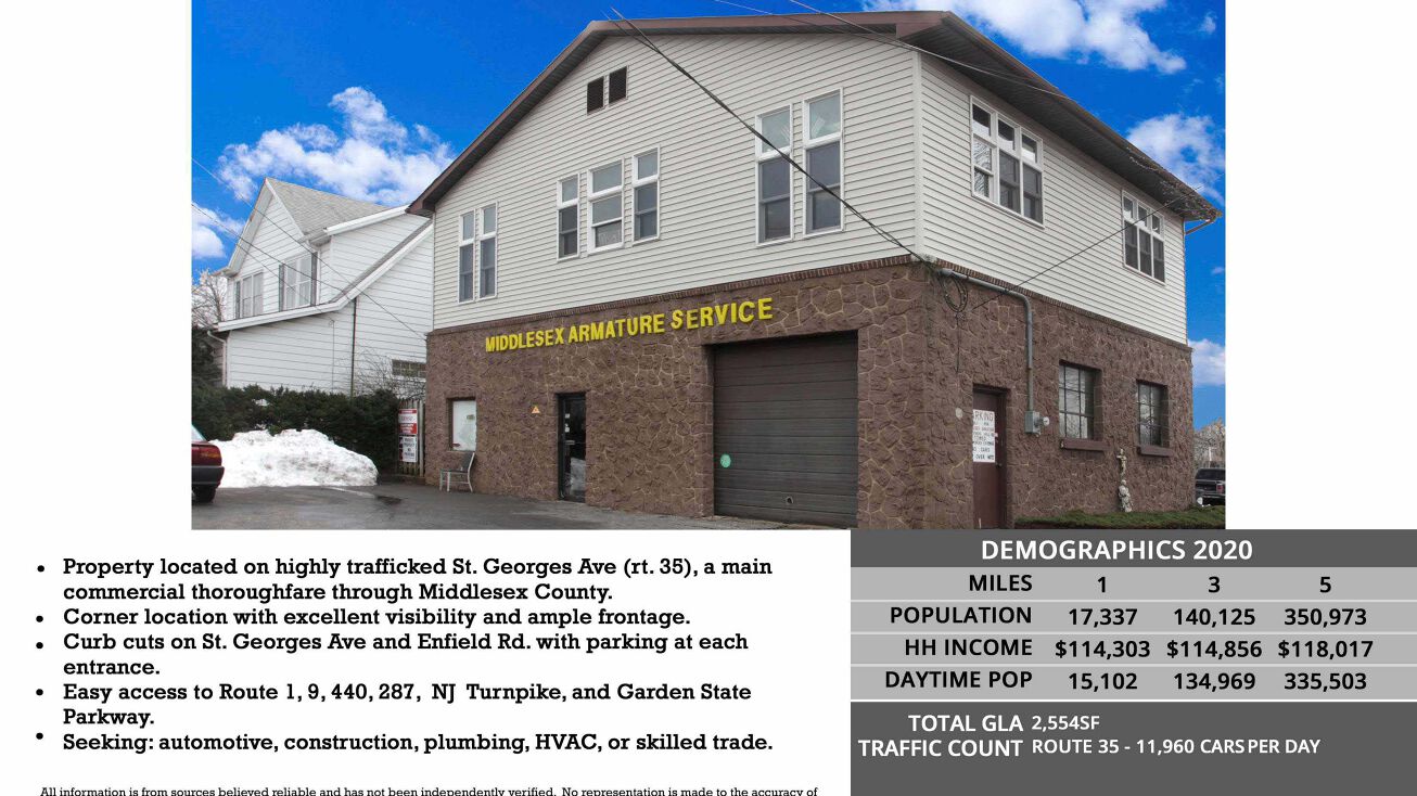 1155 St Ave, Woodbridge Township, NJ 07001