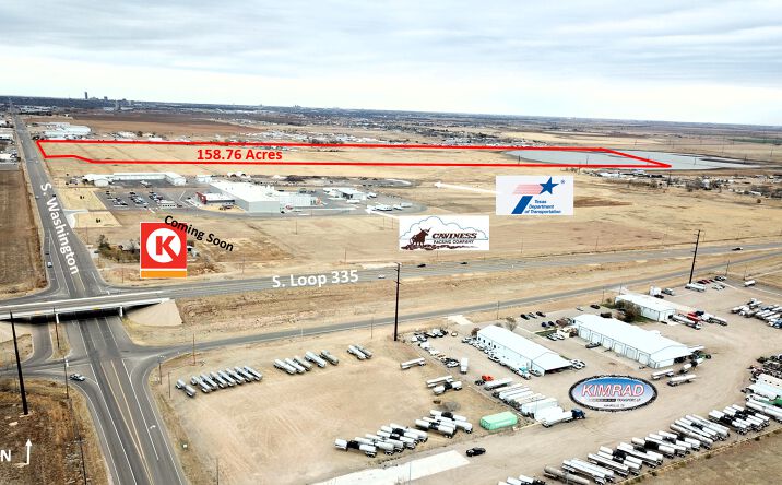 Pictures of Land property located at 158.76 acres onn S. Washington at Loop335, Amarillo, TX 79118 for sales - image #1