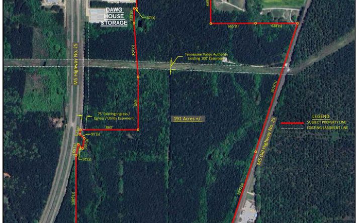 Pictures of Land property located at Hwy 25 Bypass, Starkville, MS 39759 for sales - image #1