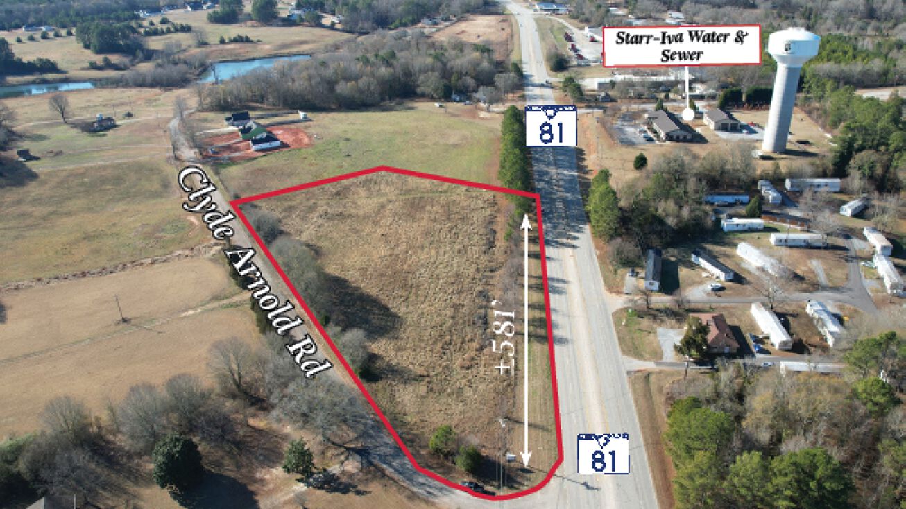 Clyde Arnold Rd, Starr, SC 29684