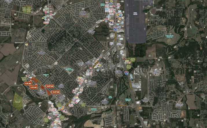 Pictures of Land property located at Along John Jones Dr, between Alsbury Blvd & Hillside Dr, Burleson, TX 76028 for sales - image #1