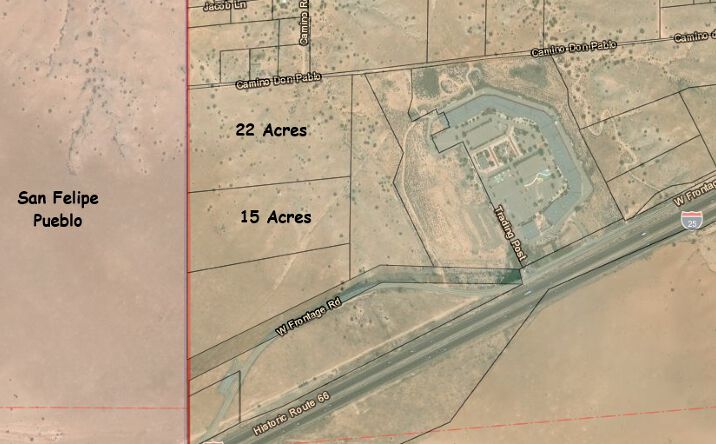 Pictures of Land property located at Off W Frontage Rd, Budaghers, NM 87001 for sales - image #1