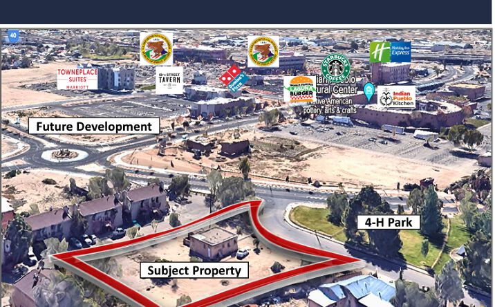 Pictures of Land property located at 1303 Menaul Blvd NW, Albuquerque, NM 87107 for sales - image #1