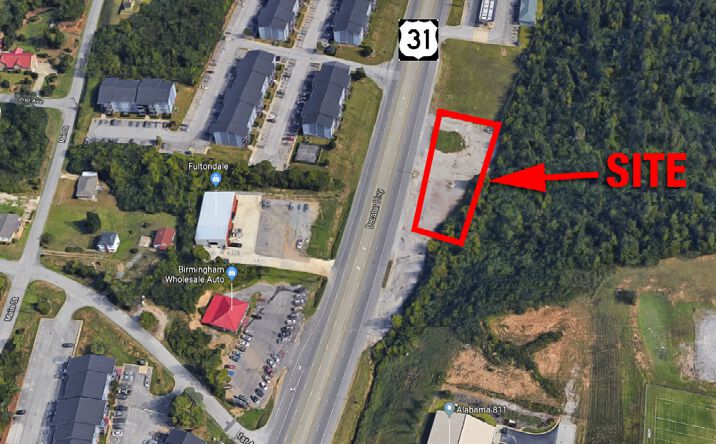Pictures of Land property located at 907 Decatur Hwy, Fultondale, AL 35068 for sales - image #1