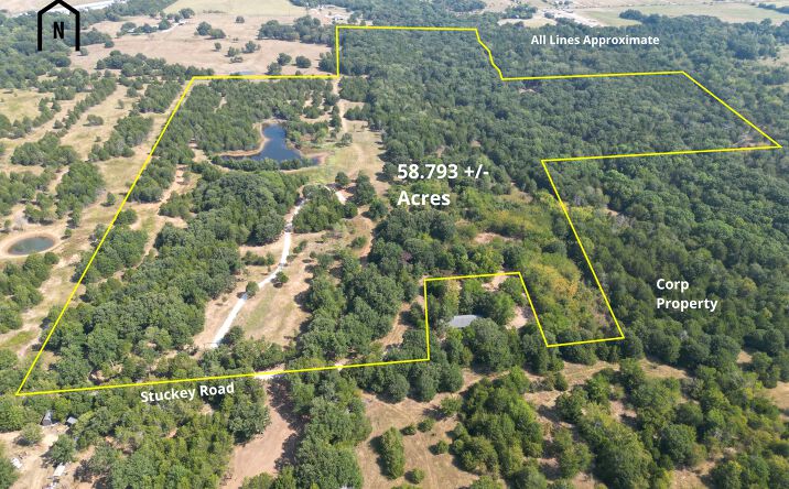Pictures of Land property located at 305 Stckey Road, Gordonville, TX 76245 for sales - image #1