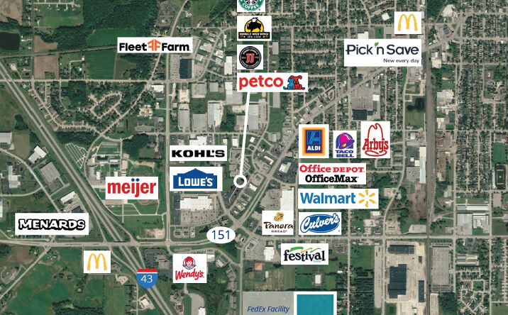 Pictures of Land property located at Viebahn Rd and S 35th St, Manitowoc, WI, Manitowoc, WI 54220 for sales - image #1