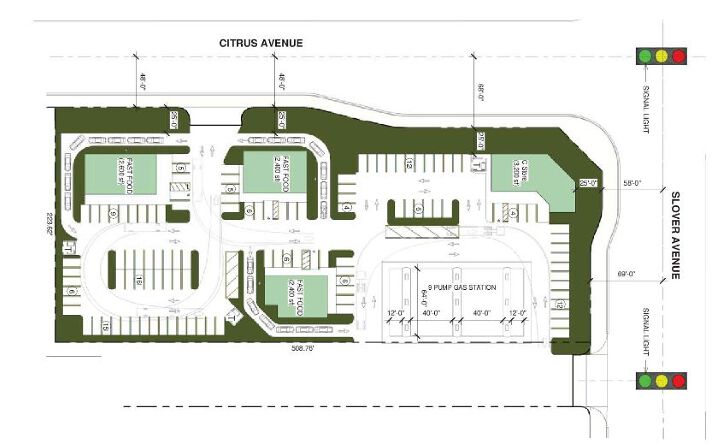 Pictures of Land property located at SEC of Citrus Ave & Slover Ave, Fontana, CA 92337 for sales - image #1