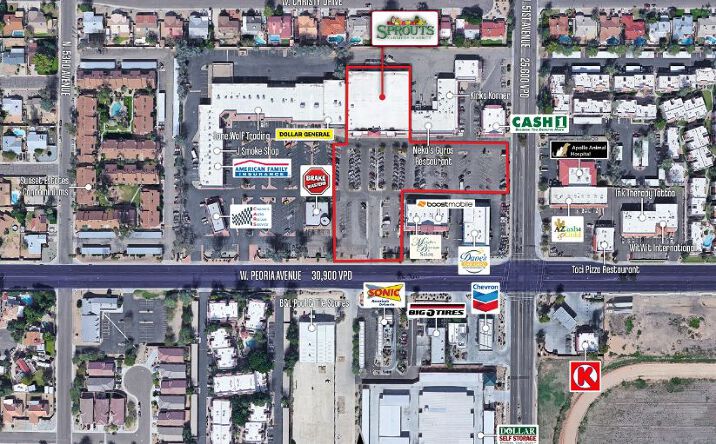 Pictures of Retail property located at 5130 W Peoria Avenue, Glendale, AZ 85302 for comps - image #1