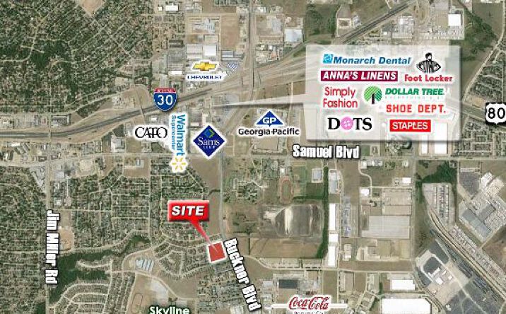 Pictures of Land property located at 5100 S Buckner Blvd, Dallas, TX 75227 for sales - image #1