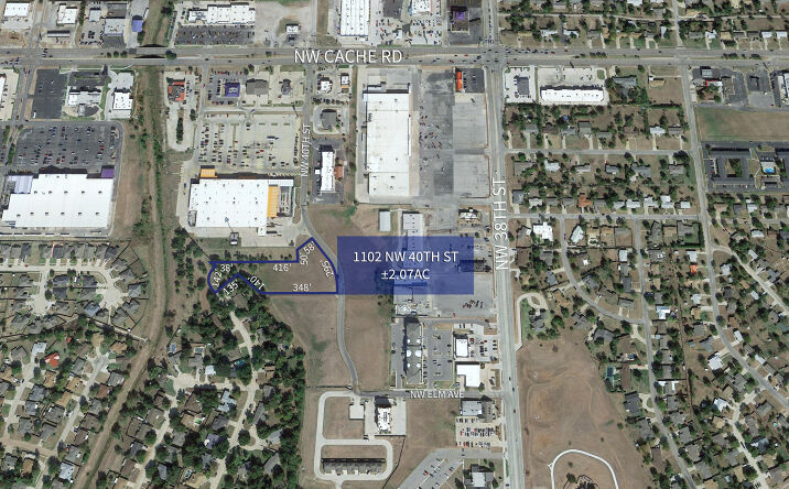 Pictures of Retail, Office, Hospitality, Mixed Use, Land property located at 1102 NW 40th St, Lawton, OK 73505 for sales - image #1