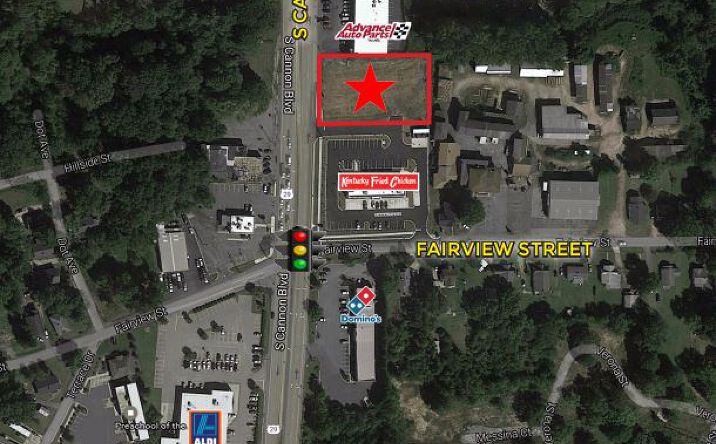 Pictures of Land property located at 511 S Cannon Blvd, Kannapolis, NC 28083 for sales - image #1