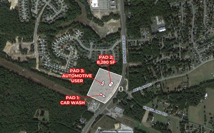 Pictures of Land, Retail property located at 7340 & 7350 Iron Bridge Road, Richmond, VA 23234 for sales - image #1