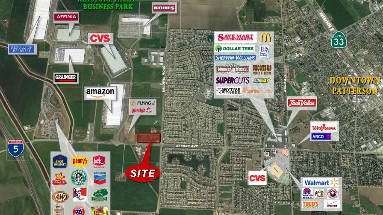 Sperry Ave & Baldwin Rd, Patterson, CA 95363 Land for Sale Sperry
