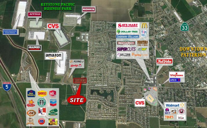 Pictures of Land property located at Sperry Ave & Baldwin Rd, Patterson, CA 95363 for sales - image #1
