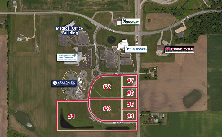 Pictures of Land property located at Elm Bodnar Blvd, Mishawaka, IN 46544 for sales - image #1