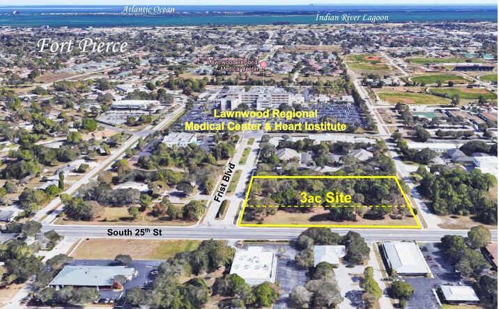 Pictures of Land, Office property located at 1710 S 25th St, Fort Pierce, FL 34947 for sales - image #1