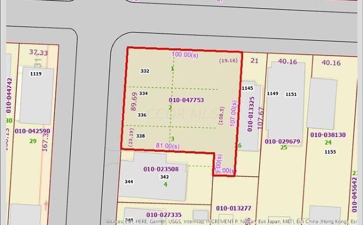 Pictures of Land, Multifamily property located at 1139 E Rich Street, Columbus, OH 43205 for sales - image #1