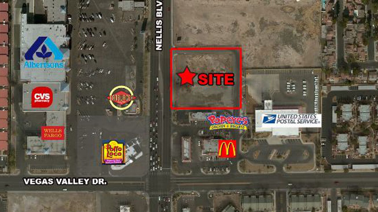 N/NEC Vegas Valley Dr. & Nellis Blvd, Sunrise Manor, NV 89121