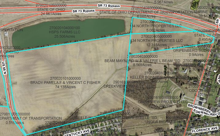 Pictures of Land property located at N US Hwy 68, Wilmington, OH 45177 for sales - image #1