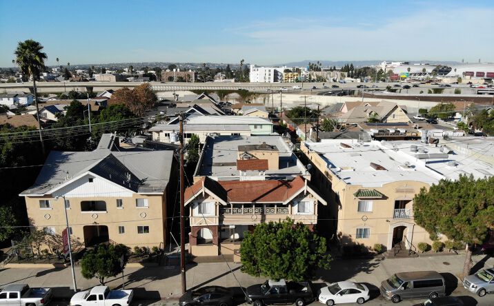 Pictures of Multifamily property located at 4069 S Broadway, 4075 S Broadway, 4083 S Broadway, Los Angeles, CA 90037 for sales - image #1