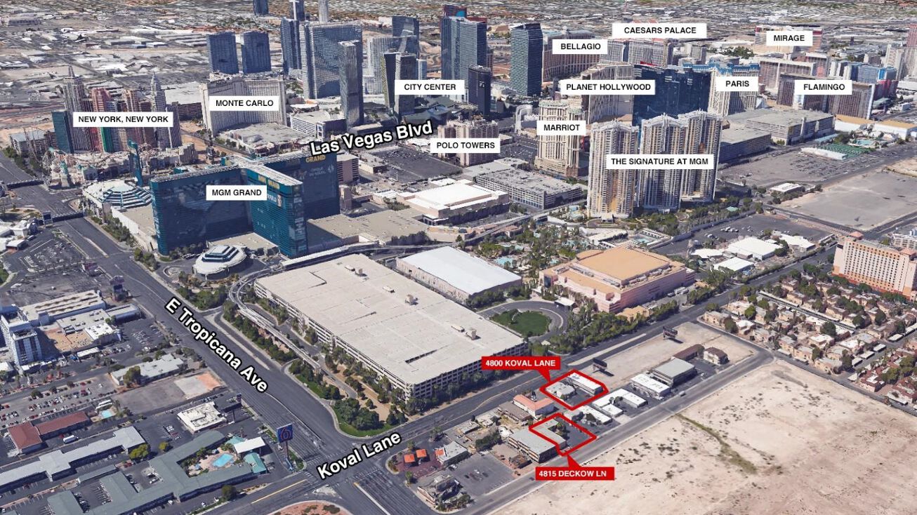 4800 Koval Ln. and 4815 Deckow Ln, Las Vegas, NV 89169