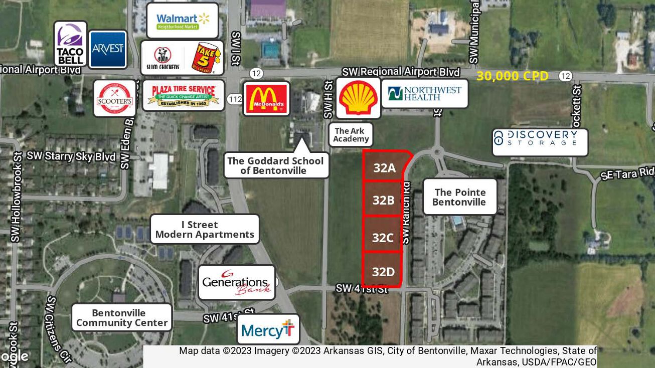 Pictures of Land property located at SW Ranch Rd, Bentonville, AR 72712 for sales - image #1