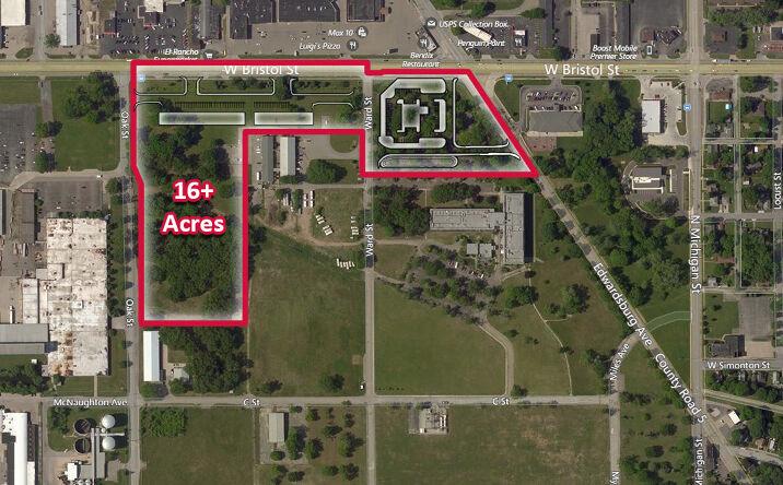 Pictures of Land property located at Oak & Bristol St, Elkhart, IN 46514 for sales - image #1