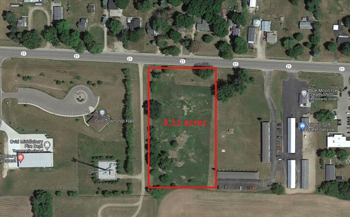 Pictures of Land property located at 9400 M 21, Ovid, MI 48866 for sales - image #1