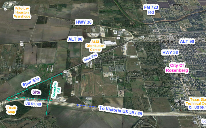 Pictures of Land property located at Southwest Fwy, Rosenberg, TX 77471 for sales - image #1
